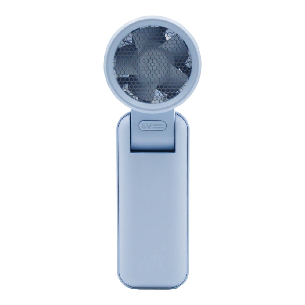 พัดลมพกพา SONAR FLYBIRD รุ่น RD18 แบตเตอรี่ 3000mAh ลมแรง 5 สปีด สีฟ้า_4